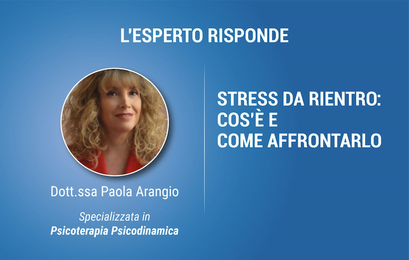 Dott.ssa Paola Arangio – Stress da rientro