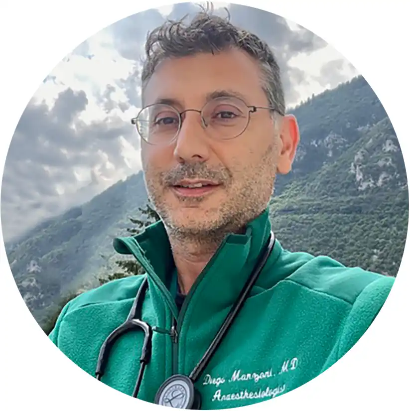 Dott. Diego Manzoni, anestesista online